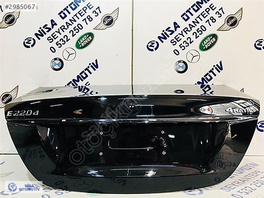 MERCEDES E SERİSİ W213 KASA BAGAJ KAPAĞI ORJ ÇIKMA A2137570009