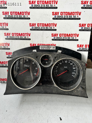 13267536 SW 7.655 UK OPEL ASTRA H KM SAATİ GÖSTERGE PANELİ