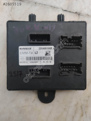Renault Clio Enerji Yönetim Modülü 231A00166R - EMM-T4 L2