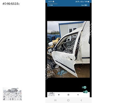 Volkswagen caddy 2000 model sol ön kapı