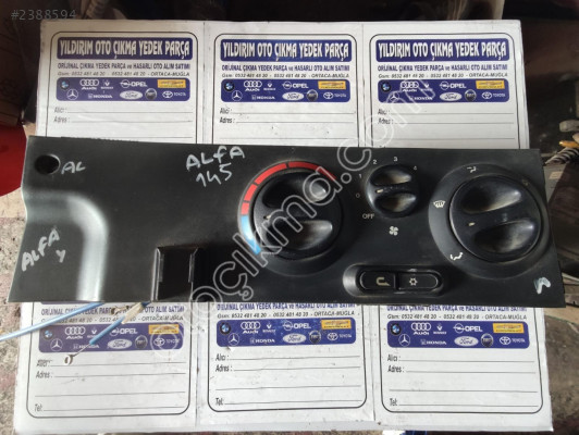 ALFA ROMEO 145 KLİMA KONTROL PANELİ