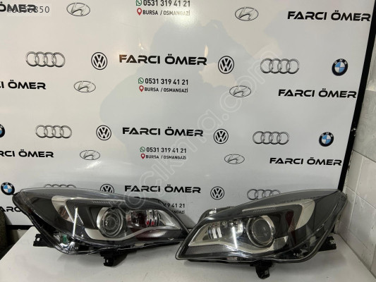 OPEL INSİGNİA SAĞ SOL ÖN FAR TAKIMI ORJİNAL