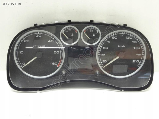 Peugeot 307 Dizel Gösterge Panel Km Saati Kadran P9633708880