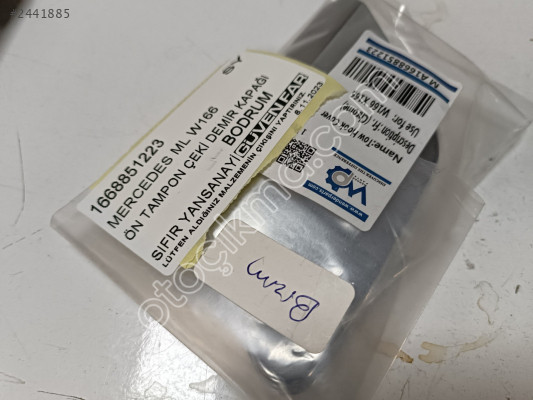 MERCEDES ML W166 ÖN TAMPON ÇEKİ DEMİR KAPAĞI 1668851223 SY