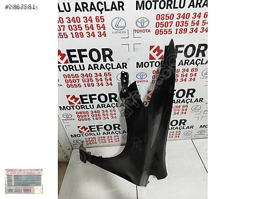 HONDA CIVIC ORJİNAL ÇIKMA SOL ÖN ÇAMURLUK 06-12