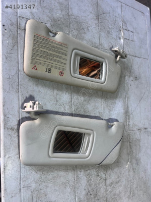 RENAULT FLUENCE GÜNEŞLİK SAĞ SOL ÇIKMA