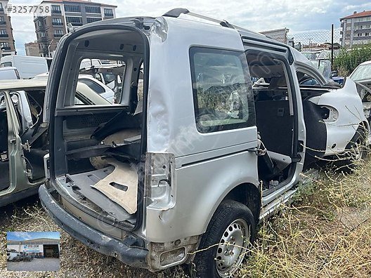OTO CEMDEN ÇIKMA WV CADDY KESME SAĞ ARKA ÇAMURLUK