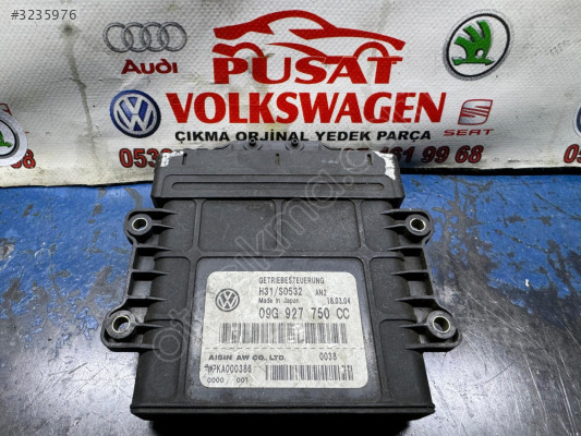 GOLF 5 JETTA OTOMATİK ŞANZIMAN BEYNİ 09G 927 750 CC