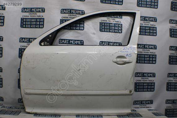 ÇIKMA SKODA OCTAVİA A5 SOL ÖN KAPI 2452