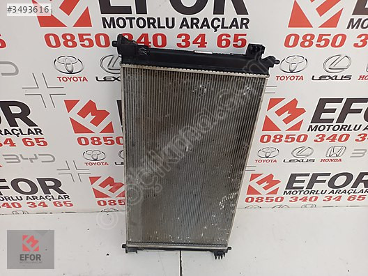 TOYOTA COROLLA 1.5 SU RADYATÖRÜ ÇIKMA ORİJİNAL PARÇA 2021-2022