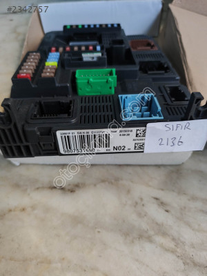 Citroen C-Elysee BSI Beyni Sigorta Kutusu 9807531680 BSI N02