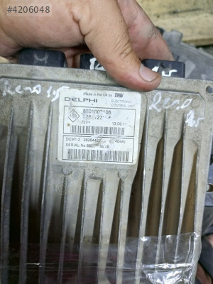 Dacia sandero 1.5 dizel motor beyni 8201002106 8201127198