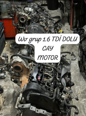 1.6 CAY PASSAT LEON OCTAVİA JETTA CADDY DOLU MOTOR ENGİNE
