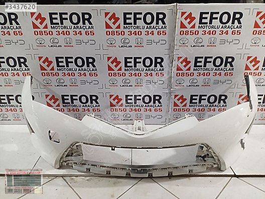 TOYOTA AURİS ÖN TAMPON ÇIKMA ORİJİNAL PARÇA 2013-2015