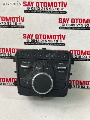 8W0919614N AUDİ A3 JOYSTICK TEYP DÜĞMESİ TUŞ TAKIMI