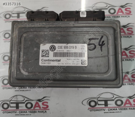 VOLKSWAGEN POLO 1.2 MOTOR BEYNİ 03E906019B  - 5WA11001
