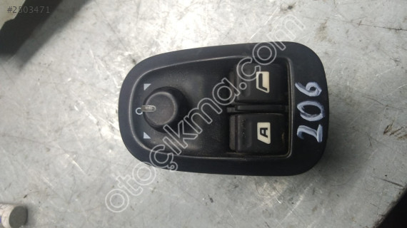 Peugeot 206 Orjinal Cam Düğmesi yedek parça