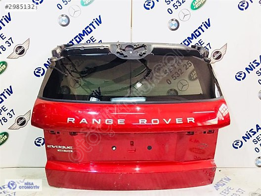 RANGE ROVER EVOQUE L538 KASA BAGAJ KAPAĞI ORJ ÇIKMA