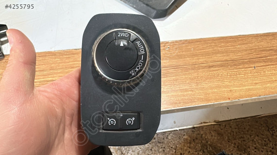 2016-2020 DACİA DUSTER ARAZİ MOD JOYSTİK HIZ SABİTLEME TUŞU ORJ