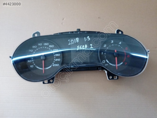 fiat egea 2018 1.3 gösterge/km saati (son fiyat)