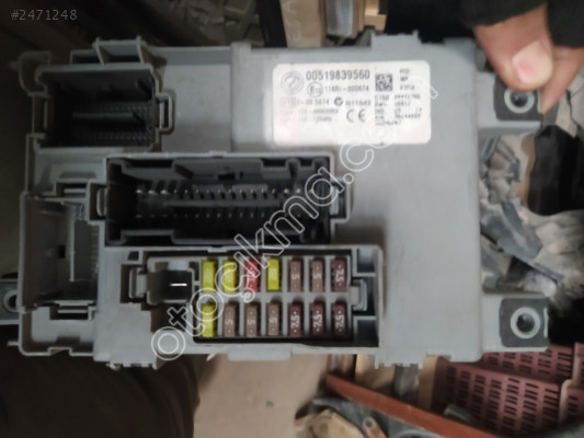 Fiat Punto 00 51 98 39 56 0 sigorta tablosu