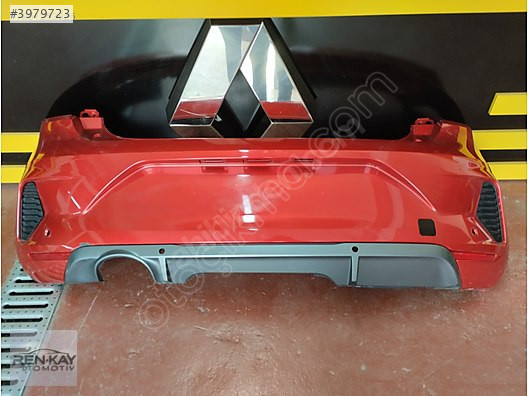 850237047R RENAULT CLİO 5.5 KIRMIZI DOLU ARKA TAMPON ORJ ÇIKMA