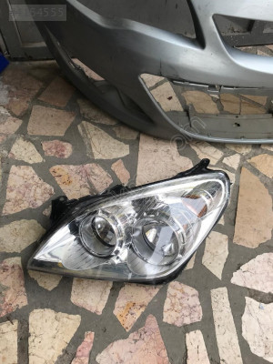 opel astra h sol ön far krom