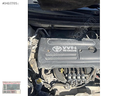 TOYOTA COROLLA 1.6 KOMPLE MOTOR SÖKME ORJİNAL 03-07 MODEL