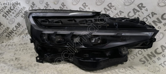 TOYOTA CHR C-HR 2024 2026 SAĞ ÖN MERCEKLİ FAR ÇIKMA ORJİNAL