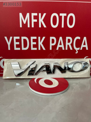 Mercedes W639 Viano Orjinal Sıfır Bagaj Yazısı - A6398171300