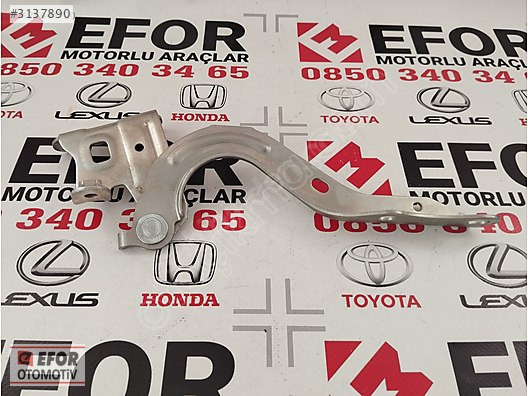 TOYOTA COROLLA SIFIR ORJSAĞ MOTOR KAPUT MENTEŞE19-22 53410-02540