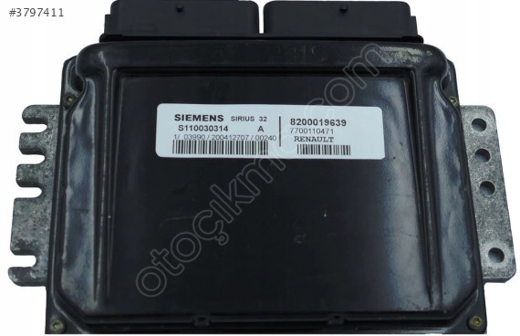 Renault Clio 2 Motor Beyni / 8200019639 / 7700110471
