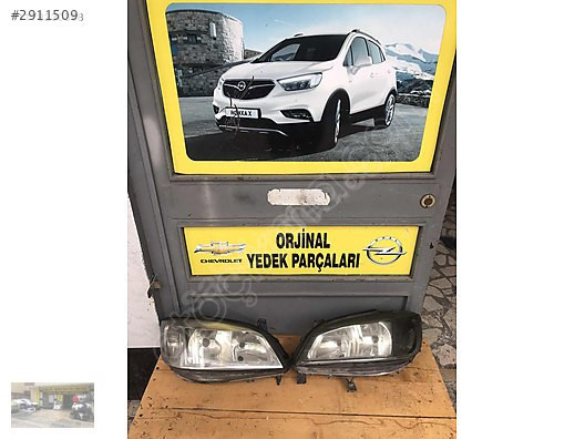 Opel zafira sağ sol takım farlar ORJİNAL OTO OPEL