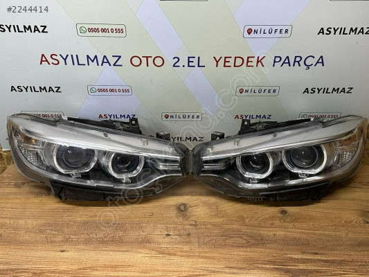 BMW 4 SERİSİ F32 SAĞ VE SOL FAR BEYİNLER HARİÇ TANE 15000TL