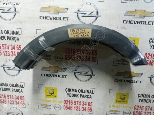 OPEL CROSSLAND SAĞ ARKA DODİK  ÇIKMA SÖKME YEDEK PARÇA