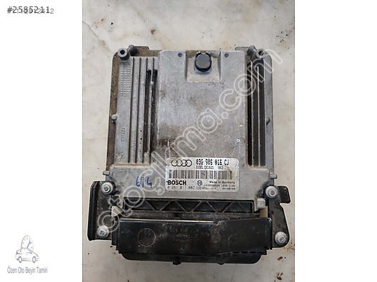 Audi A4 1.9 TDI Motor Beyni 03G906016CJ - 0281011887