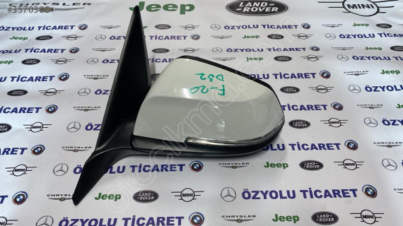 BMW F20 1 Serisi Sol Ayna Komple (Elle Katlanır) 2012-2018