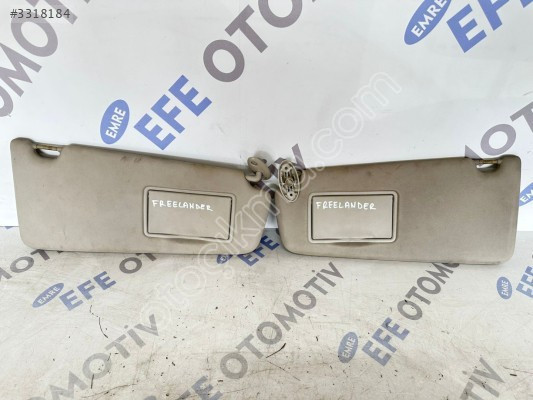 land rover freelander 2 sağ sol güneşlik (adet-son fiyat)