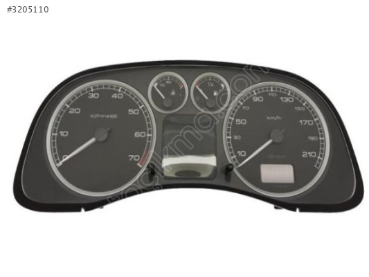 Peugeot 307 Benzinli Gögüs Km Saati Gösterge Paneli P9645768480