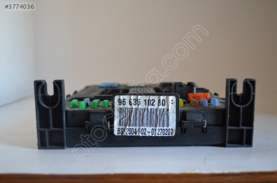 9663510280 01270207 28119736-3A SIGORTA KUTUSU BSI 2004 PEUGEOT 3