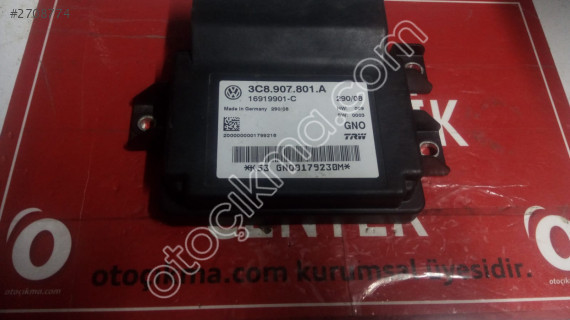 VOLKSWAGEN PASSAT CIKMA EL FREN BEYNI 3C8.907.801.A