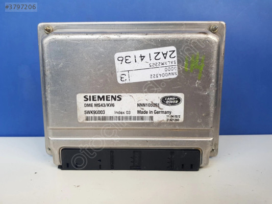 Land Rover Freelander 1.8 Motor Beyni / NNN105961 / 5WK90003