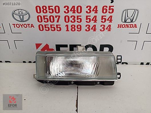 TOYOTA COROLLA LİFTBACK SIFIR SAĞ FAR 88-92 OEM NO: 81110-1A810