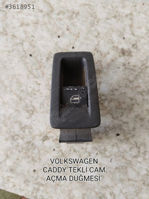 VOLKSWAGEN CADDY ORJİNAL TEKLİ CAM AÇMA DÜĞMESİ