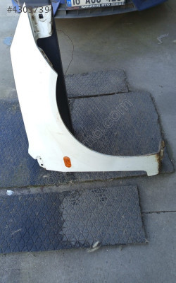 ford fiesta 2007 çıkma sağ ön çamurluk (yan sanayi) (son fiyat)