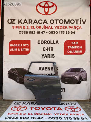 2020-2025 TOYOTA RAV 4 ÇIKMA ORJİNAL SAĞ ARKA KAPI