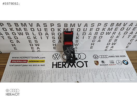 6F0857739B ARKA ÇİFT EMNİYET TOKASI SKODA VW (ÇIKMA ORJİNAL)
