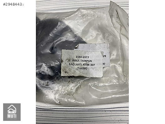 1546-2623. PEUGEOT 307 ARKA TAMPON BAĞLANTI BRAKETİ SAĞ/SOL SET