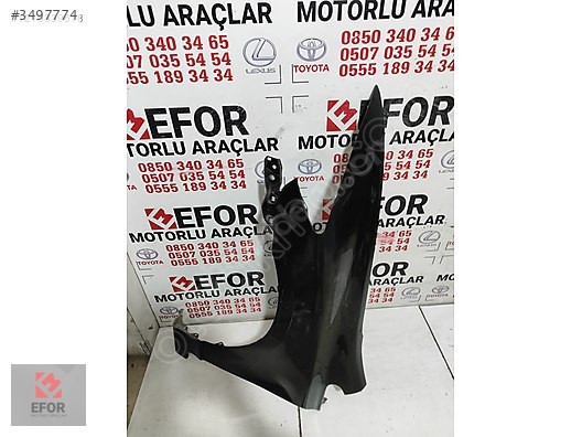 HONDA CİVİC SOL ÖN ÇAMURLUK ORJİNAL ÇIKMA YEDEK PARÇA 06-12
