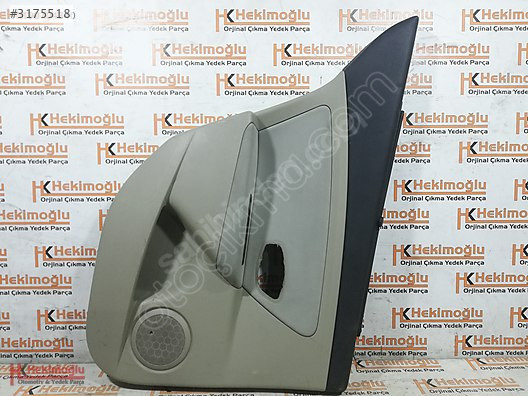 RENAULT FLUENCE KREM SOL ARKA KAPI DÖŞEMESİ (PERDELİ) 156227482